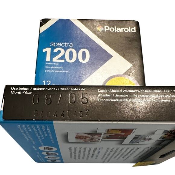 Polaroid Spectra System SE Vintage Instant Camera w/2 Packs of Film - Picture 9 of 12